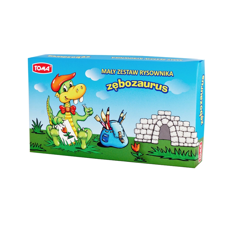 Mały zestaw rysownika Zębozaurus